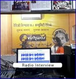 shraddha karale video with charudatta thorat at radio 908 vishwas govind bagar 