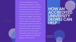 Four Different Ways How an Accredited University Degree Can Help