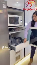 Modular Kitchen Pantry Unit