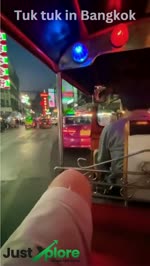 Tuk tuk in Bangkok