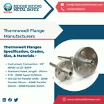 Thermowell Flange | IBR Approved Flanges | EIL Approved Flanges | Stainless Steel Flanges | Riddhi Siddhi Metal Impex 